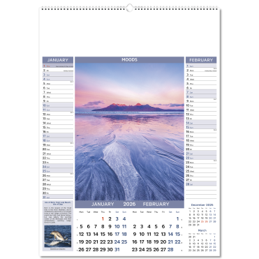 Moods Wall Calendar