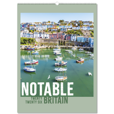 Notable Britain Wall Calendar