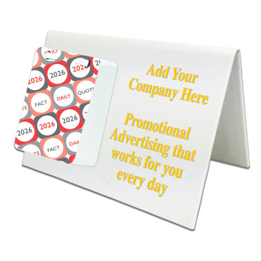 Leatherette Desk Calendar